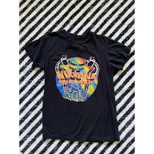 Nirvana Come As You Are Band Shirt Men's Small Black Seahorse Band Rock Tour Y2K